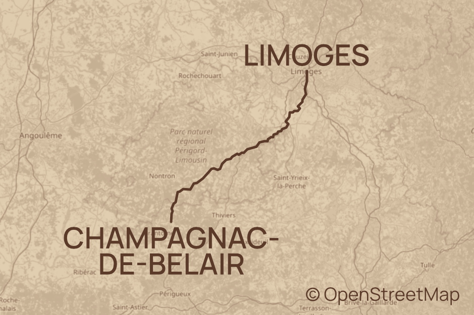 Etappe 13 – Limoge nach Brantôme